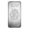 Picture of 10 oz Aztec Calendar Silver Bar (New)