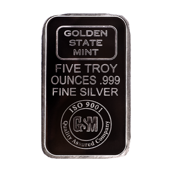 Picture of 5 oz GSM Silver Bar (New)