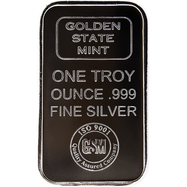 Picture of 1 oz GSM Silver Bar (New)