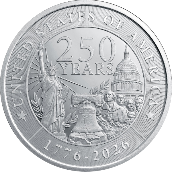 1 oz GSM USA 250th Anniversary Silver Round